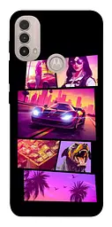 TPU чохол Demsky GTA vibes для Motorola Moto E40
