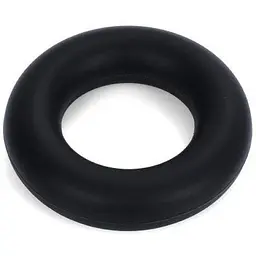Еспандер кистьовий "Кільце" MS 4826(Black) 50LB, силікон, 7 см