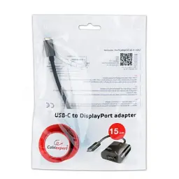 Перехідник Type-C to Display Port Cablexpert (A-CM-DPF-01) - мініатюра 2