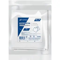 Покриття операційне стерильне MP MedPlast 80 x 70 см 35 г/м² біле