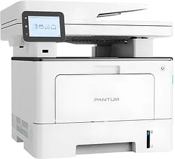 Багатофункціональний принтер А4 Pantum BM5110ADN (40 стор/хв, 1200x1200 dpi, duplex, ADF, Ethernet, touchscreen, білий) - мініатюра 3