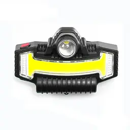 Налобний ліхтар BL-W685-1 (P30+COB біле + червоно-синє світло) + Type-C + 5 режимів - мініатюра 2