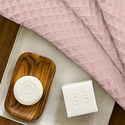 Рушник вафельний Cosas Flamingo Greek Waffle 40х70 см (Towel_11Flamingo_GreekWaffle_40x70) - мініатюра 3