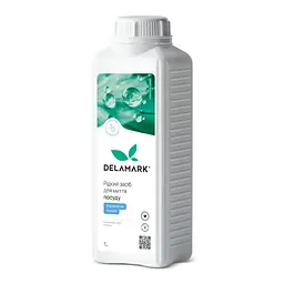 Рідкий засіб для миття посуду з ароматом лохини DeLaMark 1 л