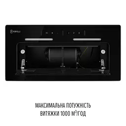 Витяжка повновбудована PERFELLI NUOVA 6NWRB NERO - мініатюра 12