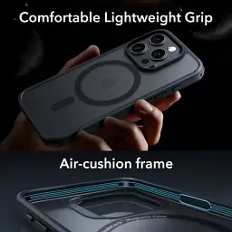 Чохол із склом ESR Classic Pro Case (HaloLock) Set Clear для iPhone 15 Pro Max (1A7240601) - мініатюра 6