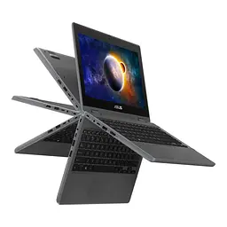 Ноутбук ASUS BR1100FKA-BP1593 11.6HD Touch/Intel Cel N4500/4/256F/int/noOS/Grey (90NX03A1-M00ZE0) - мініатюра 2
