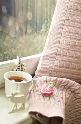 Плед Прованс Soft Коси 130х90 см пудра (11686) - мініатюра 4