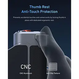 Тримач із зарядкою Telesin Master Grip Creator Combo для iPhone 17 Pro Max (P5-MCS-25-TIP) [159812] - мініатюра 7