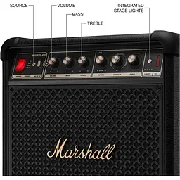 Акустика Marshall Bromley 450 Black And Brass (1008199) [171218] - мініатюра 7