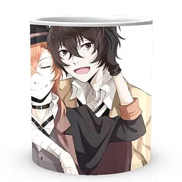 Кухоль GeekLand Bungou Stray Dogs Проза Бродячих Псів Чуя Дазай BSD 27 330 мл білий - мініатюра 2