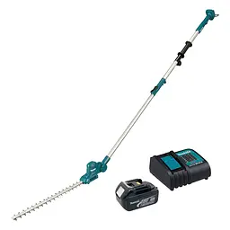 Ножиці для живоплоту акумуляторні з телескопічною ручкою Makita DUN461WSF (460 мм, 18 мм, 1.84-2.50 м, LXT)