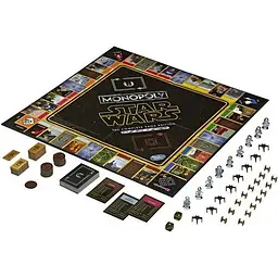 Настільна гра Hasbro Monopoly Game Star Wars Saga Edition SW - мініатюра 3
