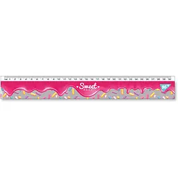 Лінійка Yes 30 см Sweet cream (370630)