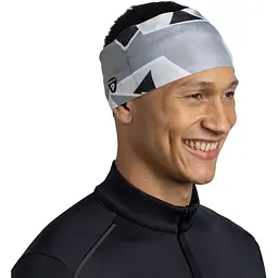 Пов'язка на голову Buff Thermonet Headband, Skaret Grey - мініатюра 2