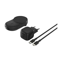 Зарядний пристрій Belkin UltraCharge Wireless 2-in-1 25W black (WIZ039KQBK) - мініатюра 3