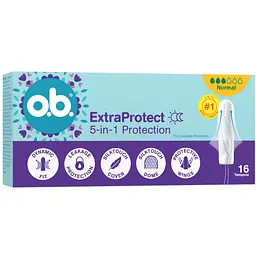Тампони o.b. ExtraProtect Normal 16 шт.
