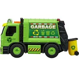 Машинка Road Rippers City Service Fleet Сміттєвоз, зелена, моторизована (20191) - мініатюра 3