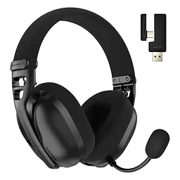 Bluetooth-гарнiтура Hator Hyperpunk 3X Wireless Чорний (ESH14)