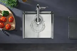 Змішувач Hansgrohe Metris M71 320 2jet кухонний з витяжним виливом Sbox 73801000 Хром - мініатюра 4