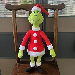 М'яка іграшка Грінч Санта Grinch 30 см - мініатюра 5