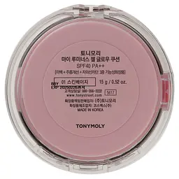 Кушон Tony Moly My Luminous Gel Glow SPF 40 PA++, відтінок 01 (Skin Beige), 15 г - мініатюра 4