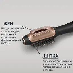 Фен-щітка Rowenta CF 9840F0 (56650) - мініатюра 3