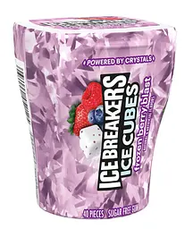Жувальна гумка Ice Breakers Ice Cubes Frozen Berry Blast без цукру 40шт