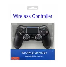 Геймпад бездротовий DoubleShock Bluetooth для PS4, ПК та Smart TV з вібрацією, чорний - мініатюра 4