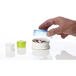 Набір контейнерів Humangear GoTubb 3-Pack Medium Блакитний-Зелений - мініатюра 5