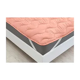 Наматрацник MirSon №1757 Eco Light Coral EcoSilk на гумці в кутках 90x190 см (2200003711202) - мініатюра 5