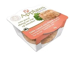 Консерви для кішок Applaws Tuna with Prawn Layer pot з тунцем та креветками 70 г