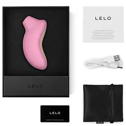 Стимулятор Lelo Sona Безконтактний звуковий клітора, 11.5х5.6 см світло рожевий - мініатюра 3