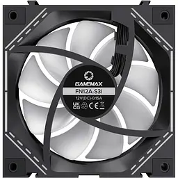 Комплект вентиляторів GameMax 120мм FN12A-S3I (FN12A-S3I) - мініатюра 7