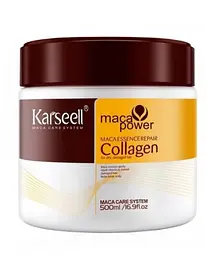 Кондиціонуюча маска-есенція Karseell Collagen Hair Mask з аргановим маслом для відновлення волосся 500 мл
