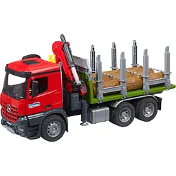 Іграшкова машинка Bruder Лісовоз MB Arocs з маніпулятором 1:16 (03669) - мініатюра 7