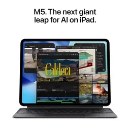 Планшет Apple iPad Pro 13" M5 Wi‑Fi 256GB with standard glass - Silver (MDYK4TY/A) - мініатюра 4