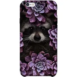 Чохол Demsky Єнот у квітах для Apple iPhone 6/6s plus (5.5)