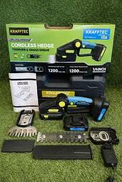 Акумуляторний кущоріз KRAFFTEC Saker Trimmer and Grass shear 36V 2АКБ - мініатюра 2