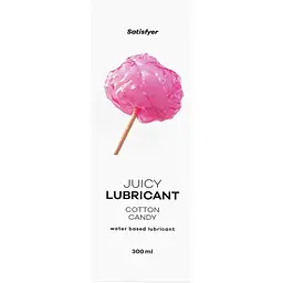 Лубрикант на водній основі Satisfyer Juicy Booty Cotton Candy 300 мл
