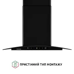 Витяжка декоративна зі склом Perfelli GRASSI 6PWB NERO - мініатюра 2