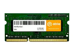 Пам'ять для ноутбуків ATRIA 4 GB SO-DIMM DDR3 1600 MHz (UAT31600CL11SLK1/4)