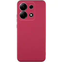 Силіконовий чохол Epik Candy Full Camera для Xiaomi Redmi 15C (Global) / Poco C85 (Global) Бордовий / Burgundy