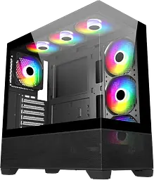 Корпус GTL Gaming Universe ARGB Black (GTLXE218) - мініатюра 4