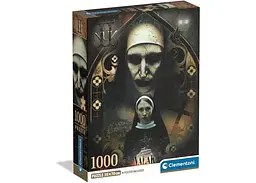 Пазл Clementoni Головна героїня фільму Черниця 2 (The Nun II Theme - Valak Puzzle - 1000 pcs.), 1000 ел. (37098)