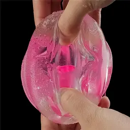Мастурбатор Lovetoy Lumino Play Masturbator 8.5" рожевий - мініатюра 11