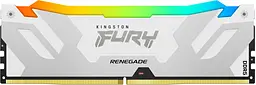Оперативна пам'ять Kingston Fury 16GB DDR5 7200MHz Renegade RGB White (KF572C38RWA-16)
