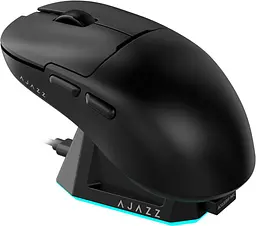 Миша Ajazz AJ159P MC Black Charging Dock (AJ159P-MC-B) - мініатюра 1