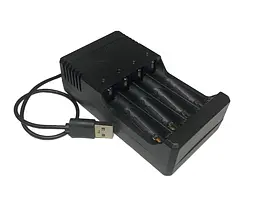 Зарядний пристрій універсальний YT-C4, шнур з USB 4секції,4.2V/700-1000 mAh (4880AUSB)