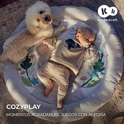 Розвивальний килиимок Kinderkraft Cozyplay (KPCOZY00LGR0000) - мініатюра 16